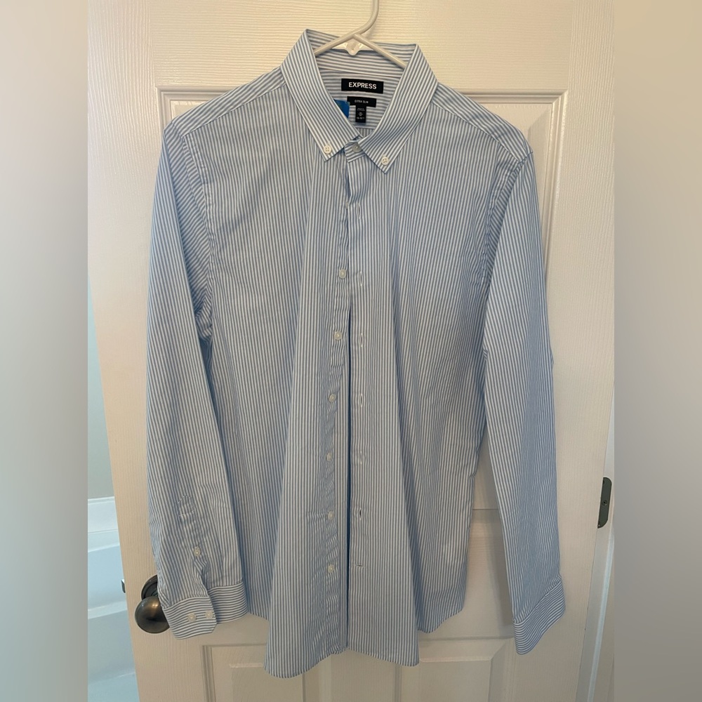 Express extra slim 15-15 1/2 mens shirt new without tags.